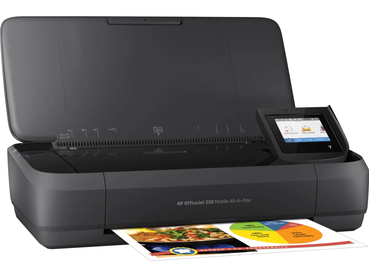 HP OfficeJet 250 Mobile All-in-One Printer detail view 2