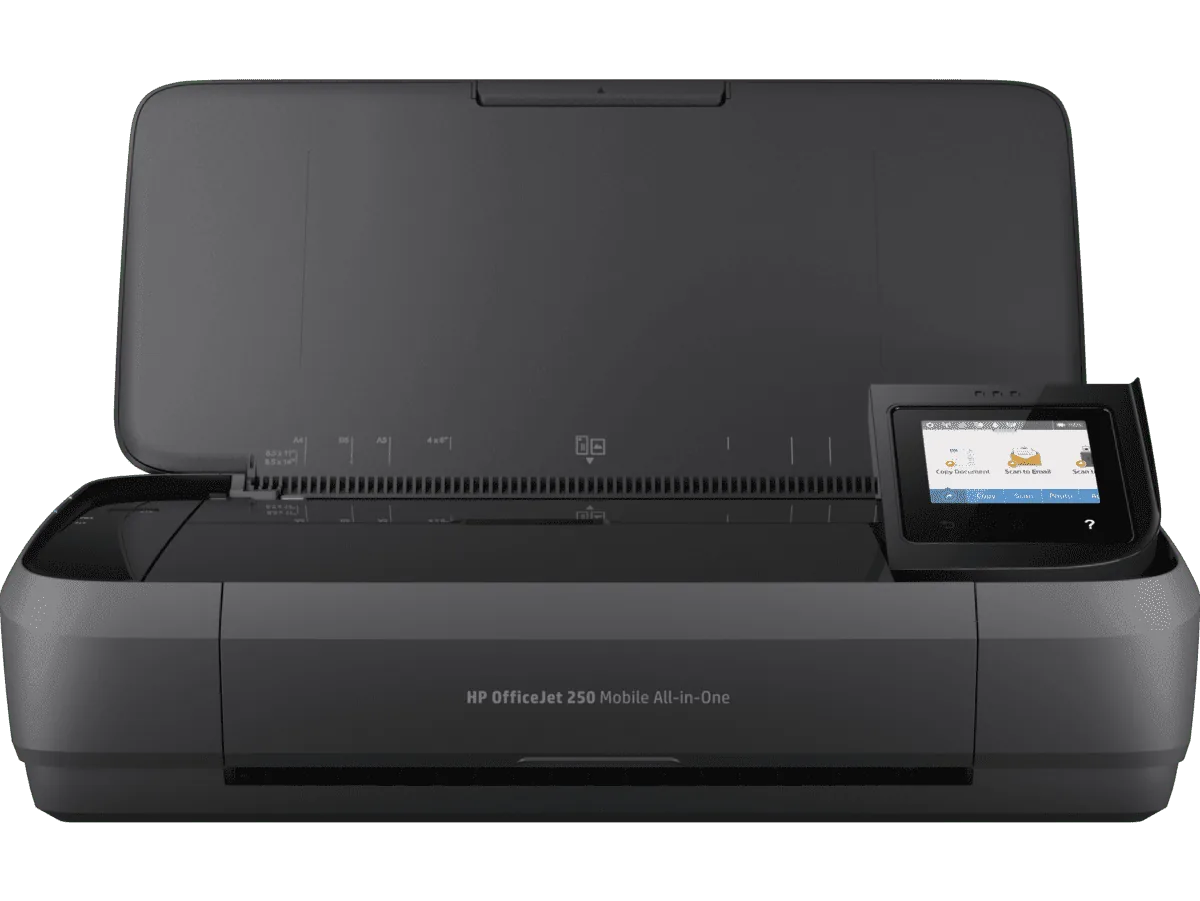 HP OfficeJet 250 Mobile All-in-One Printer primary hardware view shot 1.