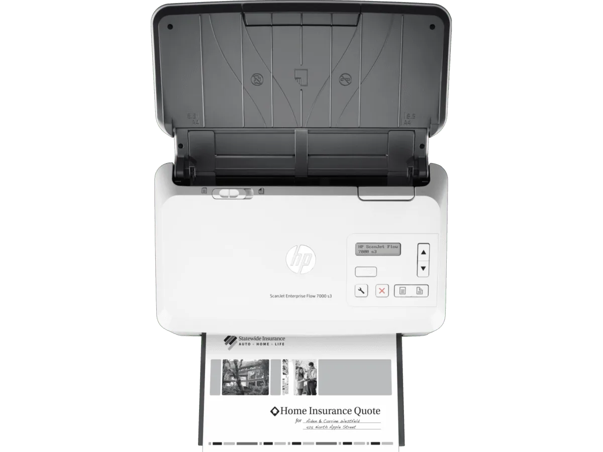 HP ScanJet Enterprise Flow 7000 s3 Sheet-feed Scanner detail view 4