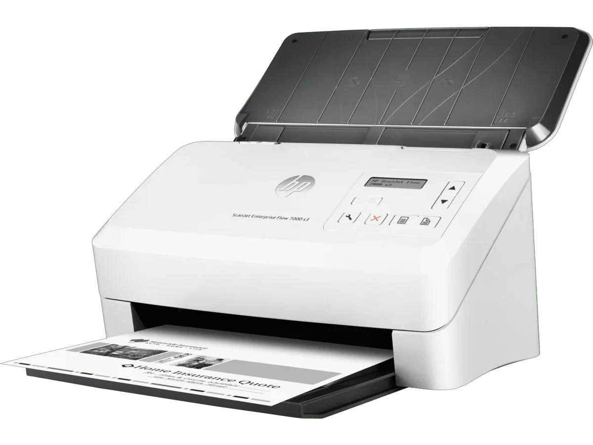 HP ScanJet Enterprise Flow 7000 s3 Sheet-feed Scanner detail view 1