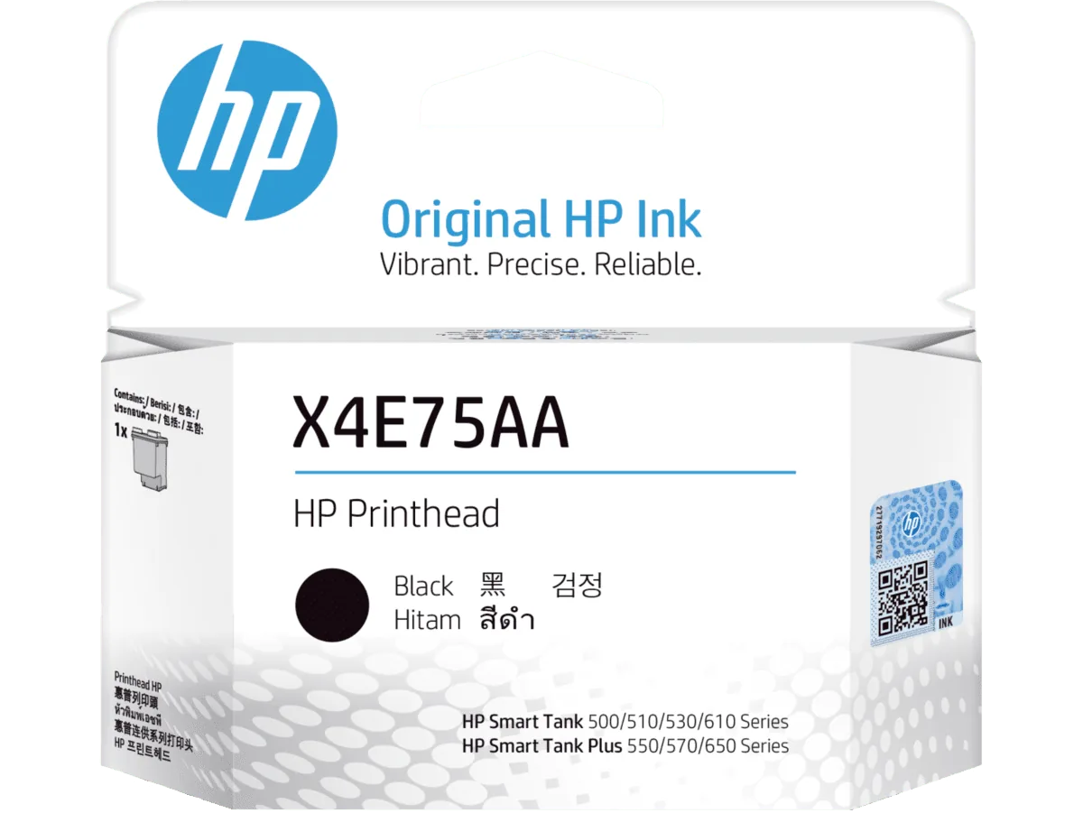 HP X4E75A Black Inktank Printhead, HP Malaysia store, shot 1