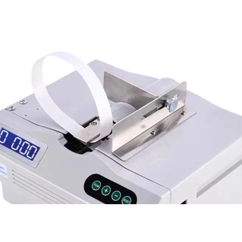 Primus PRC-B20 banknote binding tray, band and control panel detail