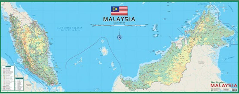 WriteBest Peninsular Malaysia M182M - alternate product view 1