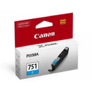 Canon CLI-751 C cyan ink cartridge for PIXMA iP8770, iX6770 and iX6870.