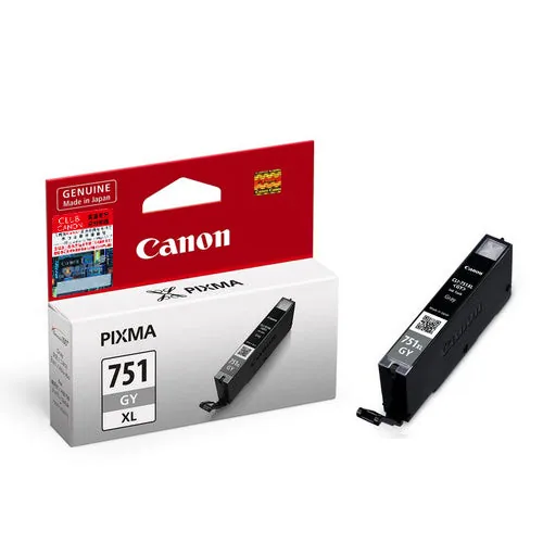 Canon CLI-751XL GY grey ink cartridge model compatible with PIXMA iP8770