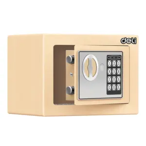 Deli ET512 digital safe shown from the front