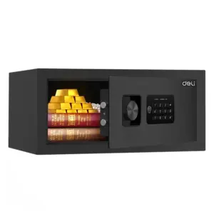 Deli ET531 digital safe door open front view