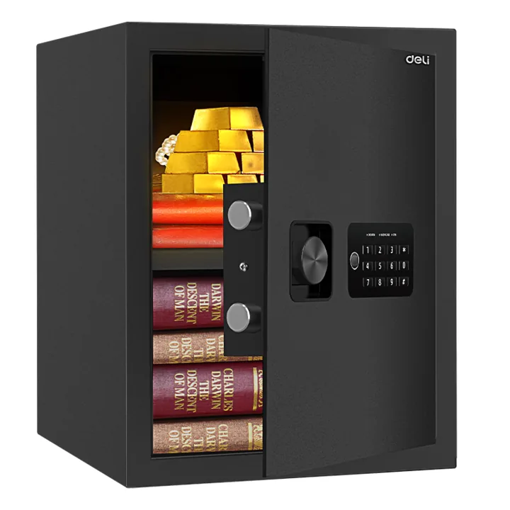 Deli ET534 digital safe door open front view