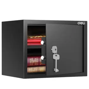 Deli ET563 mechanical safe door open with key