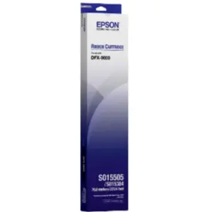 Epson C13S015505 black ribbon cartridge for DFX-9000