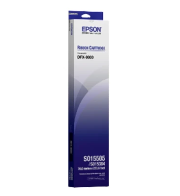 Epson C13S015505 black ribbon cartridge for DFX-9000