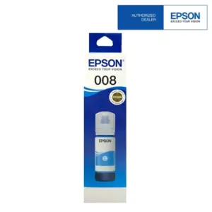 Epson 008 Cyan ink bottle — product view 1