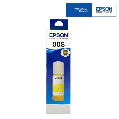 Epson 008 Yellow ink bottle — product view 1