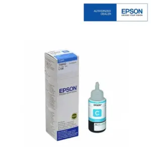 Epson T664 Cyan ink bottle — product view 1