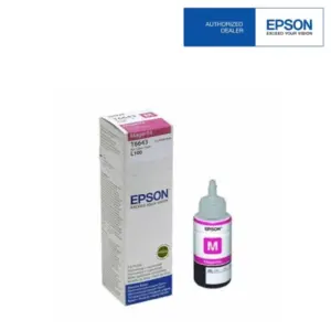 Epson T664 Magenta ink bottle — product view 1