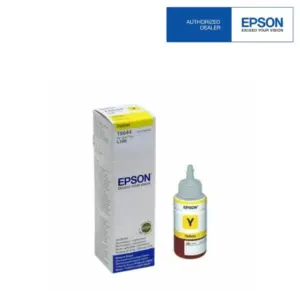 Epson T664 Yellow ink bottle — product view 1