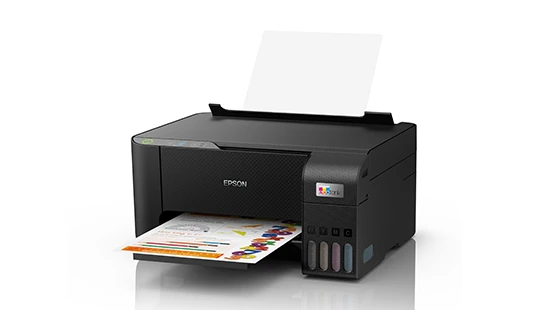Epson EcoTank L3210 ink tank printer — product view 3