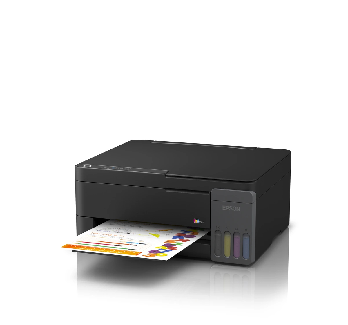 Epson EcoTank L3310 ink tank printer — product view 3
