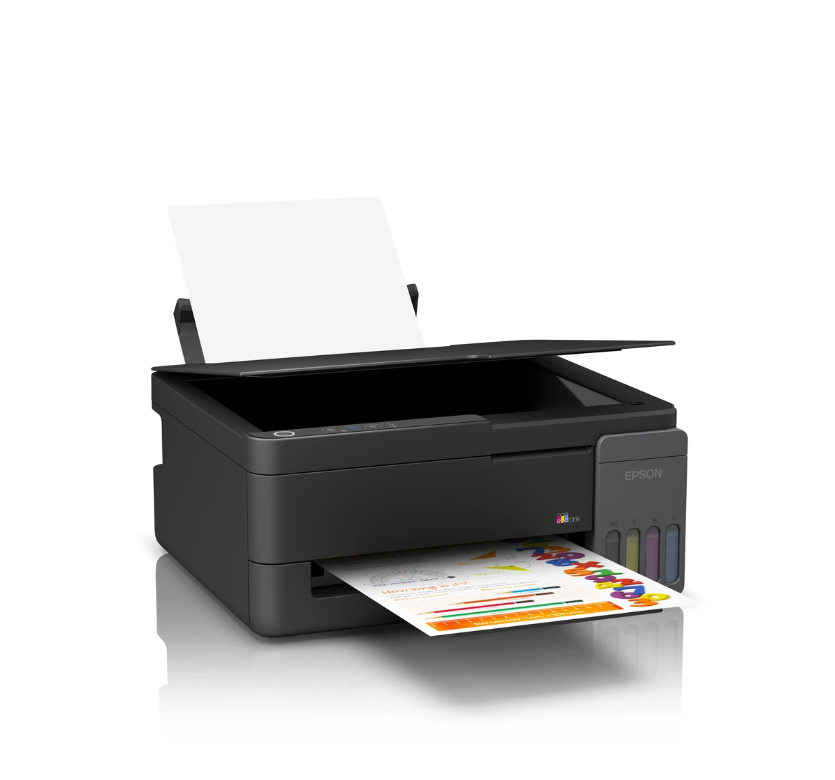 Epson EcoTank L3310 ink tank printer — product view 4