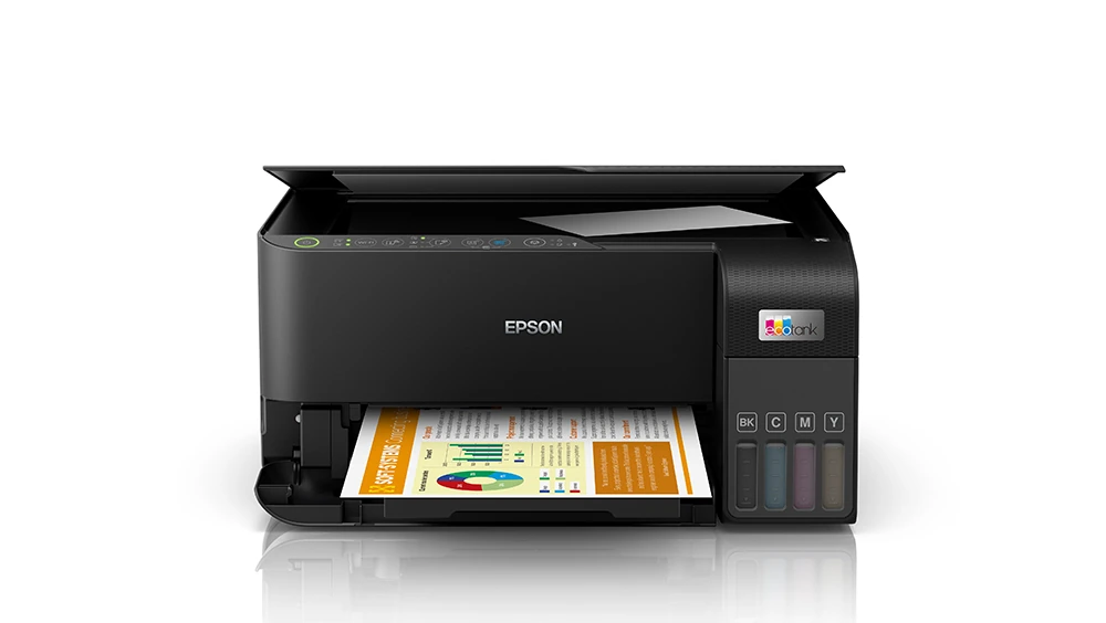 Epson EcoTank L3550 ink tank printer — product view 2