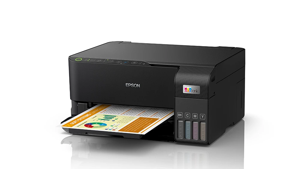 Epson EcoTank L3550 ink tank printer — product view 4