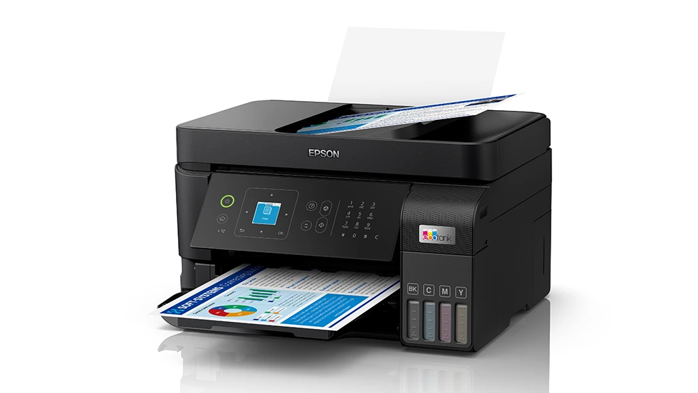 Epson EcoTank L5590 ink tank printer — product view 3