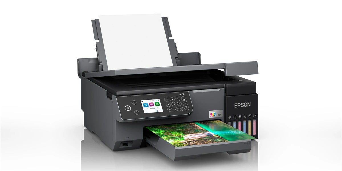 Epson EcoTank L8100 ink tank printer — product view 4