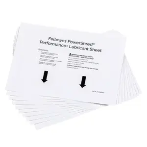 Fellowes Shredder Oil Sheets product view