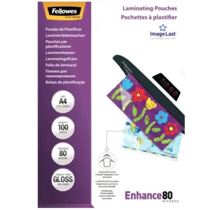 Fellowes A4 Glossy Laminating Pouches product view
