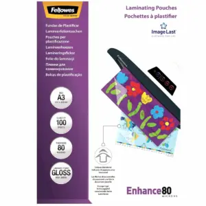 Fellowes A3 Glossy Laminating Pouches product view