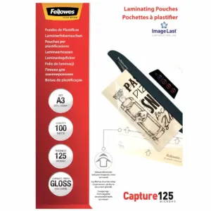 Fellowes A3 Glossy Laminating Pouches product view