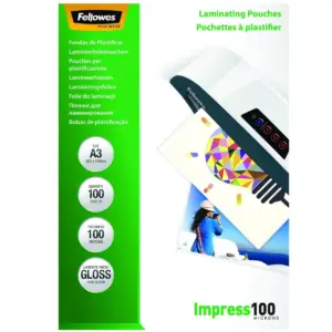 Fellowes A3 Glossy Laminating Pouches product view