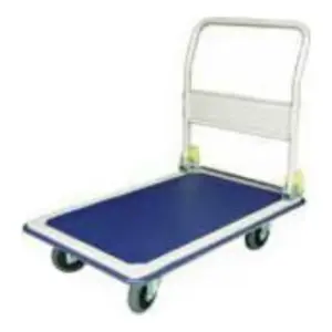 Mystar M03-MS201 foldable hand truck shown with handle up