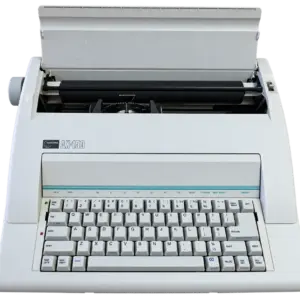 Nakajima AX-150 electronic typewriter front view