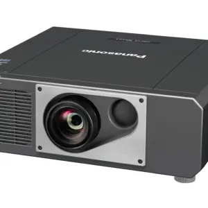 Panasonic PT-FRZ55 laser projector angled view product image