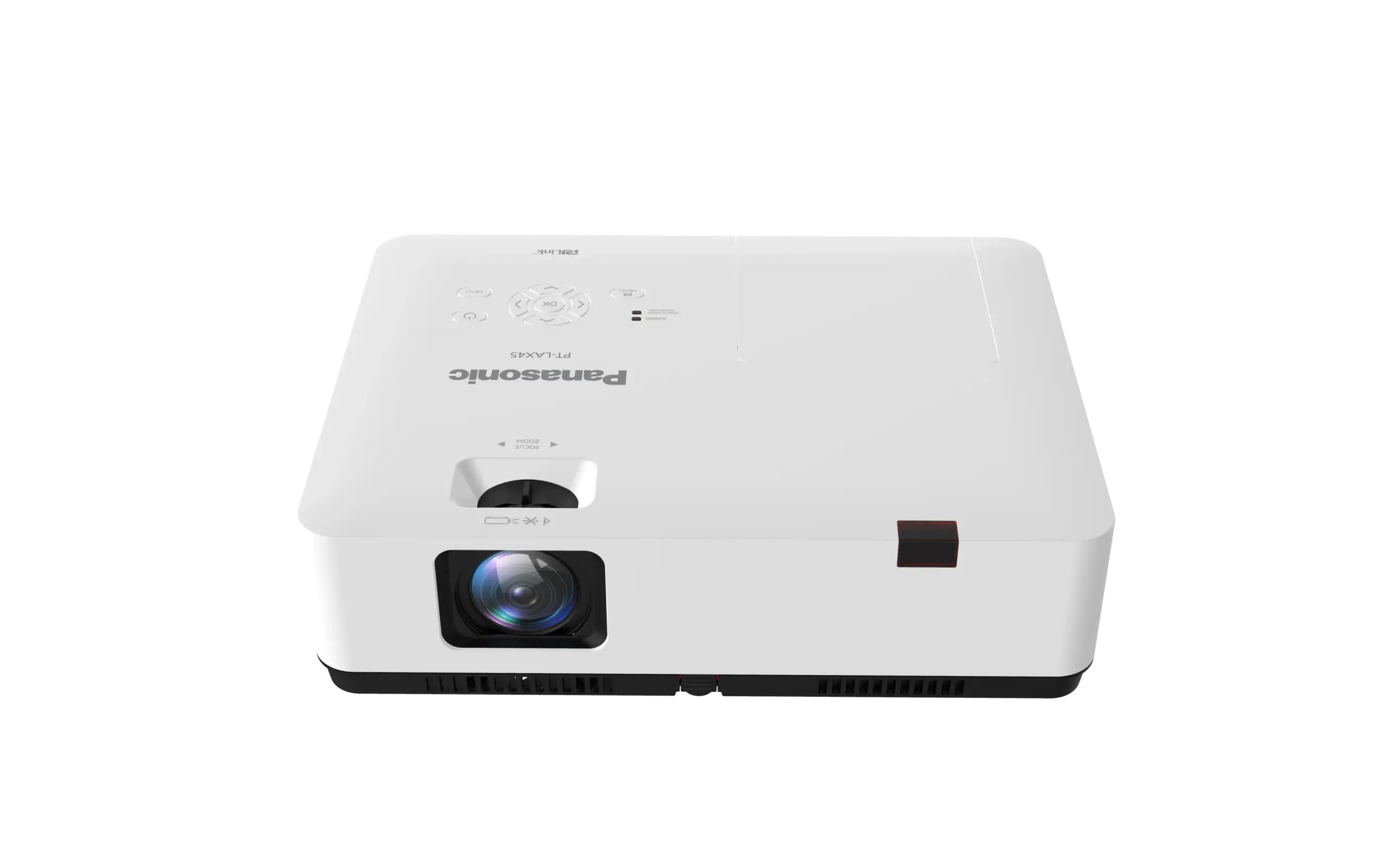 Panasonic LCD projector shown from the front view