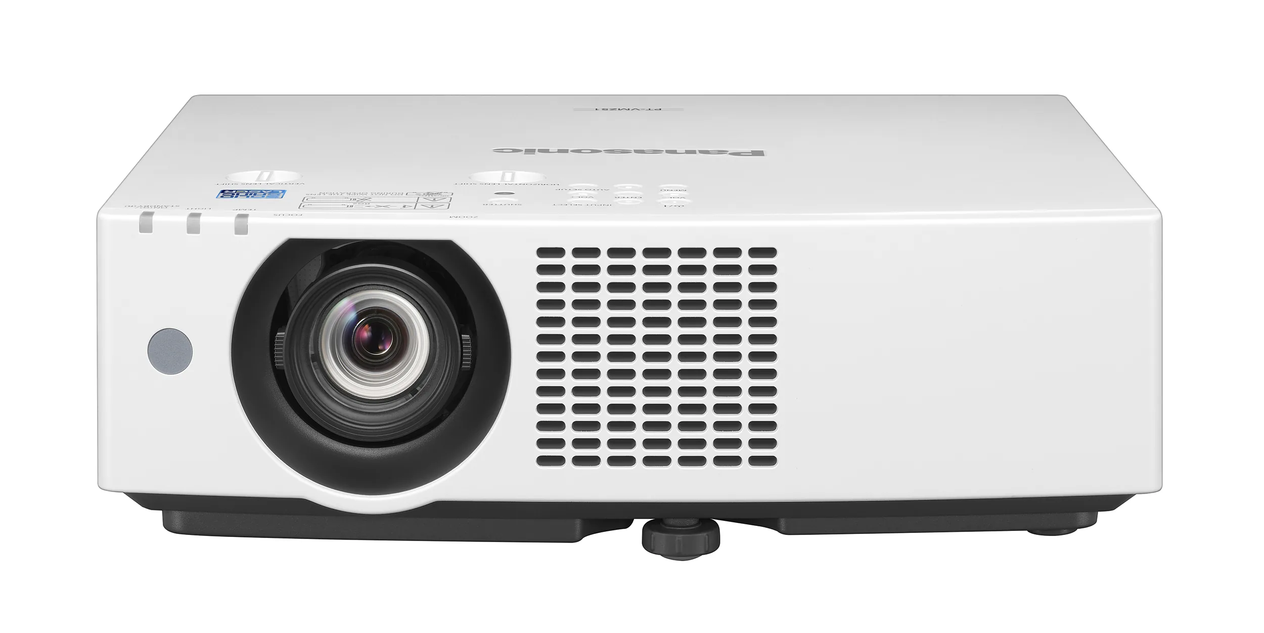 Panasonic PT-VMZ51 projector shown from the front view